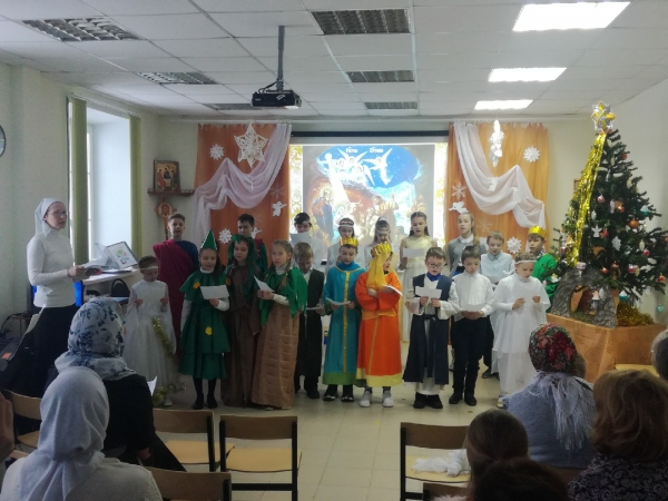 Рождественский концерт прошел в Духовно-просветительском центре г. Котласа