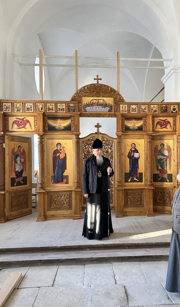Епископ Василий посетил Богоявленский храм в Пежме
