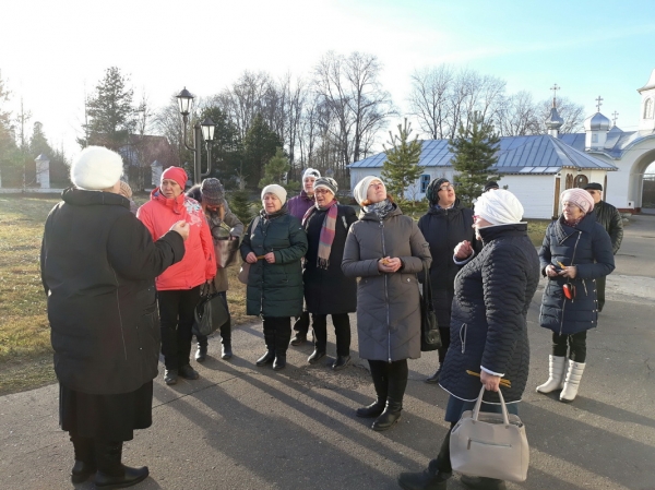 Группа паломников из Красноборска побывала в Свято-Лонгиновом храме г. Коряжмы