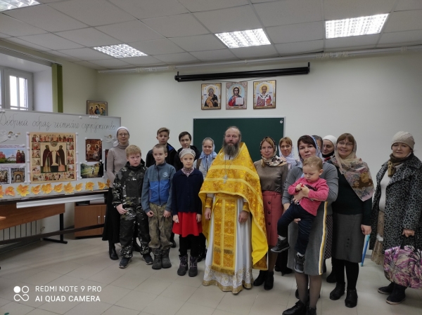 Новый учебный год начался в Воскресной школе при Свято-Стефановском храме г. Котласа 