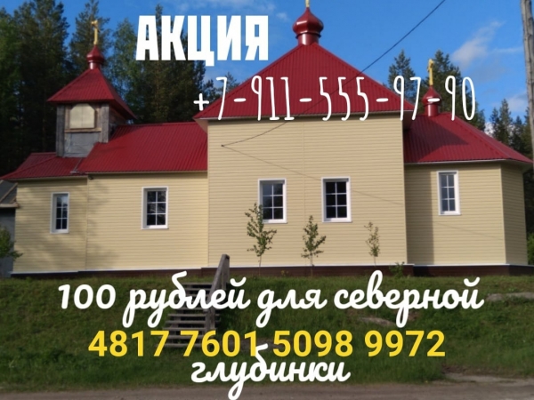 В Каргополе-2 проходит благотворительная акция «100 рублей для Северной глубинки»