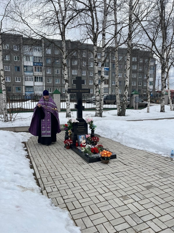 В Котласе молитвенно почтили память протоиерея Николая Карпец