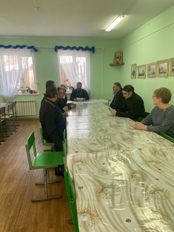 В Вельске состоялось собрание духовенства благочиния