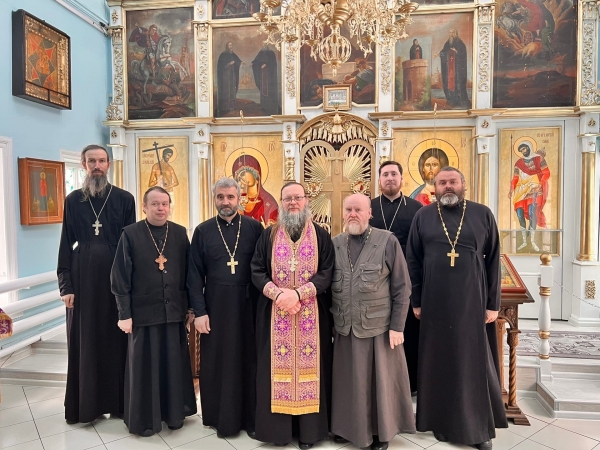 В Вельском благочинии состоялось собрание духовенства