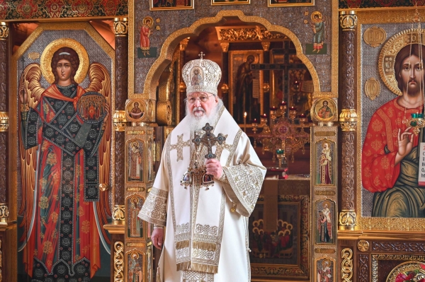 Патриаршая проповедь в Неделю 20-ю по Пятидесятнице после Литургии в Александро-Невском скиту