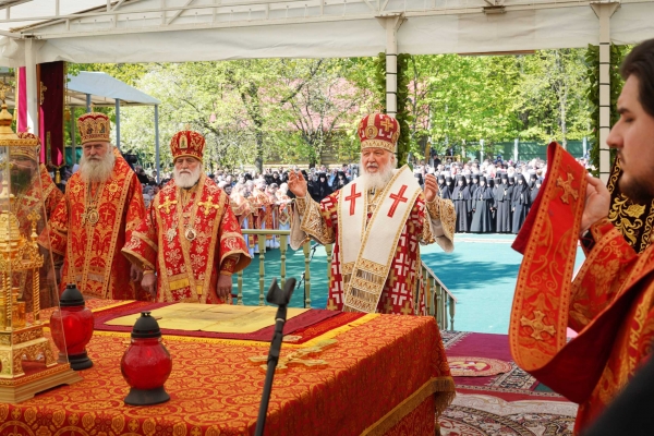 Слово Святейшего Патриарха Кирилла после Литургии на Бутовском полигоне