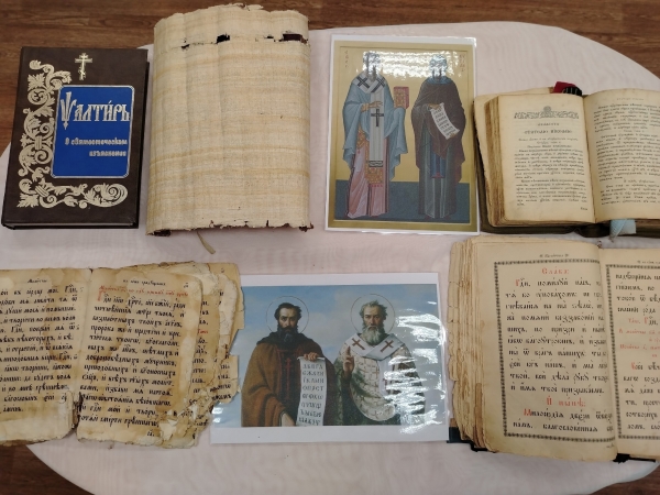 В Духовно-просветительском центре г. Вельска прошло занятие, посвящённое Дню славянской письменности