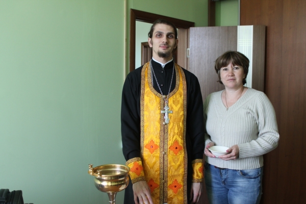 В Октябрьском освящен психоневрологический интернат
