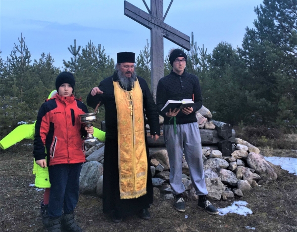 В Шенкурске прошел молебен и крестный ход  
