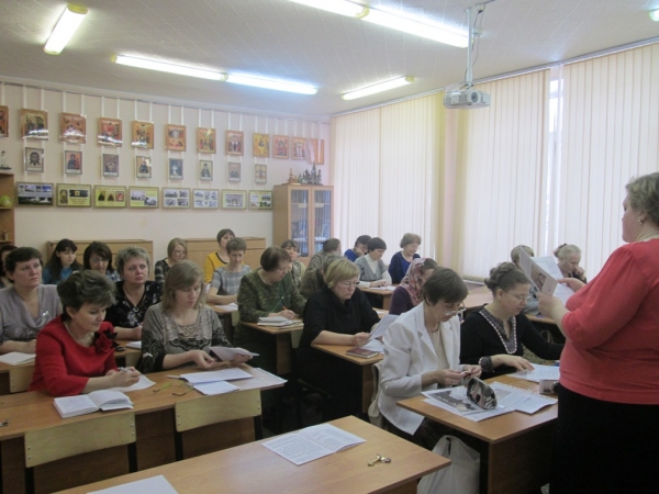 В Коряжме состоялся межрайонный семинар для педагогов «Духовно-нравственное образование личности ребенка на основе православных традиций»
