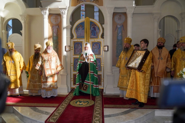 Патриаршая проповедь после Литургии в Георгиевском кафедральном соборе г. Владикавказа