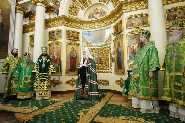 Слово Святейшего Патриарха Кирилла в день памяти благоверного князя Даниила Московского после Литургии в Даниловом ставропигиальном монастыре