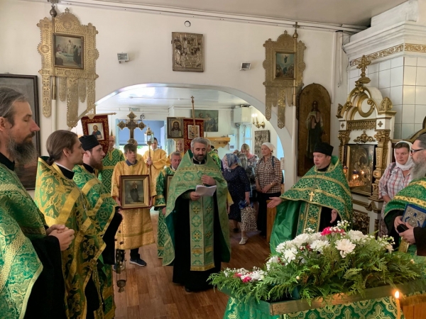 В Вельске почтили память небесного покровителя города праведного Кирилла Вельского 