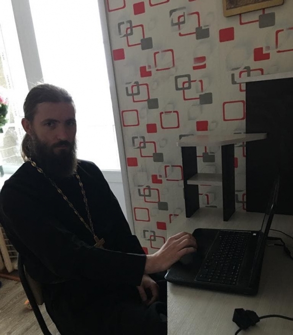 Иерей Василий Черемисин принял участие в онлайн совещании с Председателем Синодального миссионерского отдела