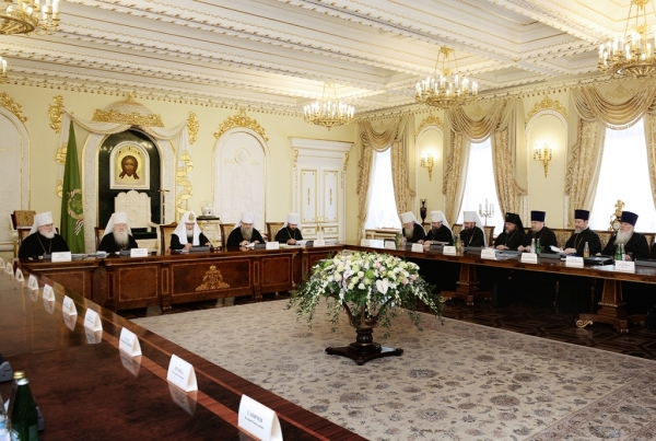 Началось заседание президиума Межсоборного Присутствия Русской Православной Церкви