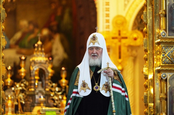 Патриаршая проповедь в праздник Входа Господня в Иерусалим после Литургии в Храме Христа Спасителя