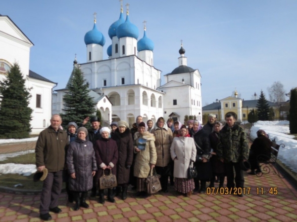 Группа паломников из Вельска посетили Оптину Пустынь