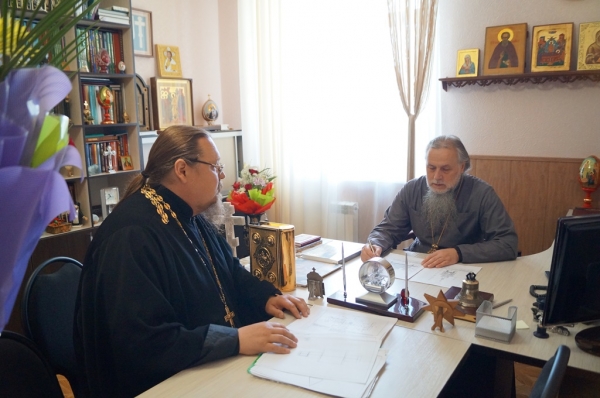 Епископ Василий утвердил проект нового храма в п. Шестиозерский