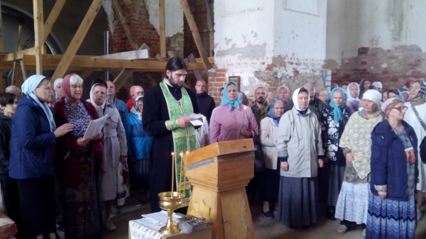В Христофоровой пустыни совершили молебен перед иконой Божией Матери «Одигитрия»
