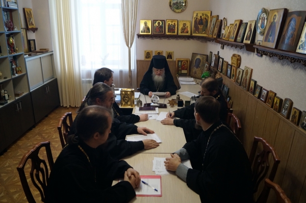 В Котласской епархии прошло первое в 2019 году собрание руководителей отделов