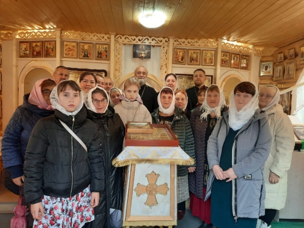 В д. Мелединская освящена часовня в честь Преображения Господня
