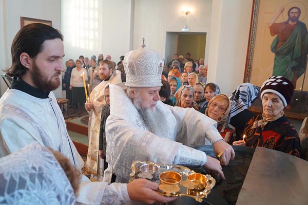 Архиерейское богослужение в Сочельник Богоявления