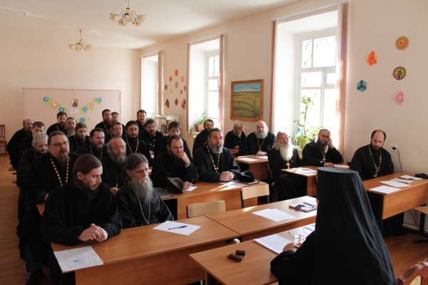 В Котласской епархии состоялось первое епархиальное собрание в 2015 году