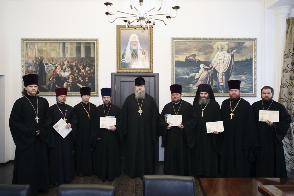 Священники Архангельской митрополии повысили квалификацию на курсах