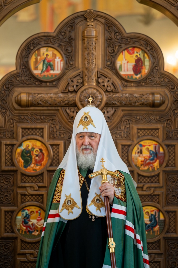 Патриаршая проповедь в Неделю 4-ю Великого поста после Литургии в храме преподобного Саввы Сторожевского в Измайлове г. Москвы