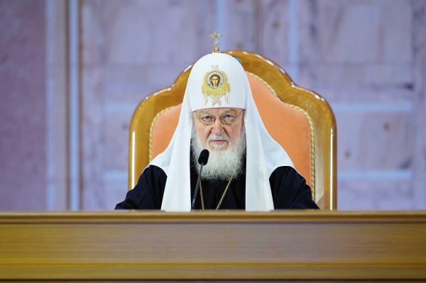 Святейший Патриарх Кирилл: Там, где сознательно упраздняется Крест Христов, неизбежно рано или поздно жизнь людей скатывается в преисподнюю