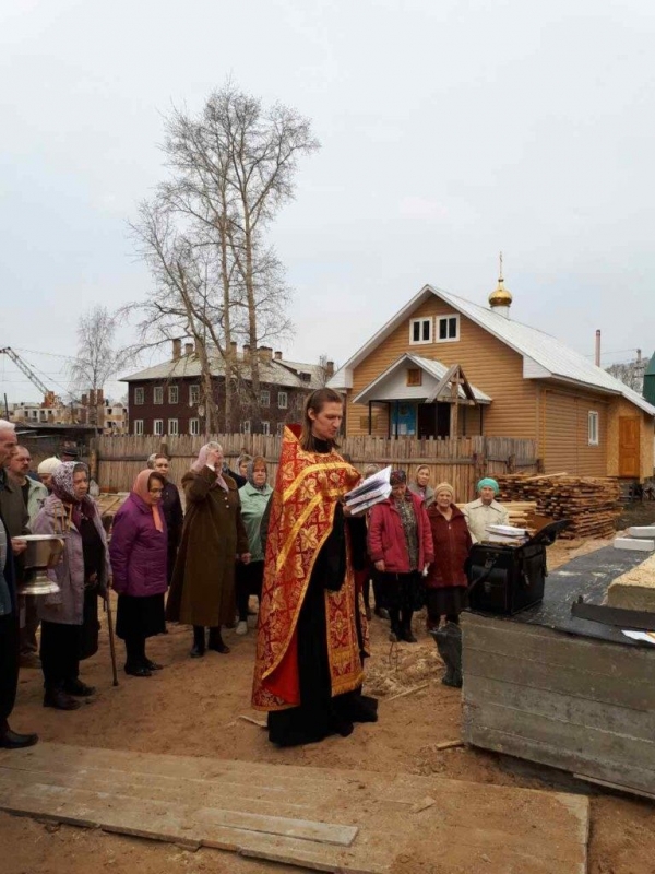В Лименде началось строительство храма в честь иконы Божией Матери «Троеручица»