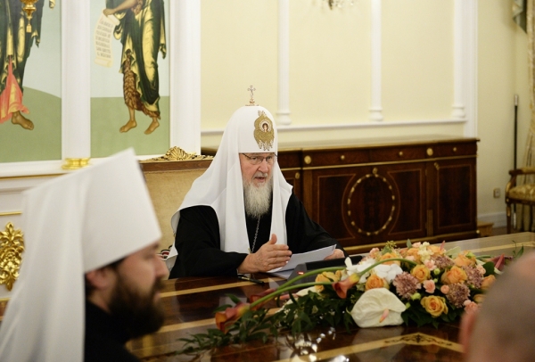 Слово Святейшего Патриарха Кирилла на заседании Наблюдательного совета Общецерковной аспирантуры и докторантуры