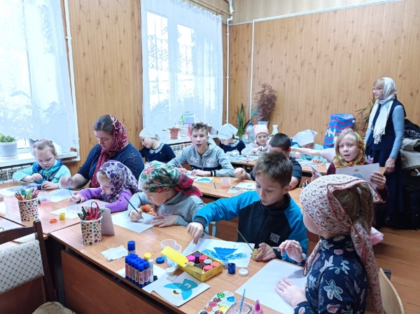 Воспитанники Коношской Воскресной школы приняли участие в акции «Крылья Ангела»