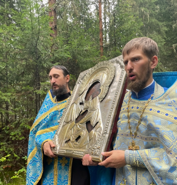 В Туровце отметили день памяти иконы Божией Матери «Одигитрия»