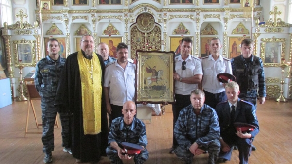Руководитель отдела по взаимодействию с казачеством посетил Котласских казаков