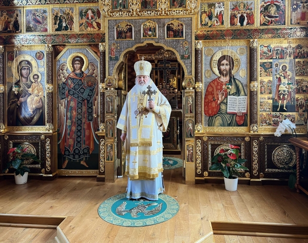 Патриаршая проповедь в Неделю о мытаре и фарисее после Литургии в Александро-Невском скиту