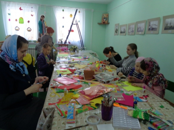 В Вельском храме началась подготовка к празднику Святой Пасхи