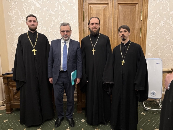 Иерей Вадим Пыргару принял участие во встрече Владимира Легойды с руководителями профильных подразделений епархий
