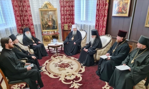 В Архангельском Епархиальном Управлении состоялось очередное заседание Архиерейского Совета Архангельской митрополии