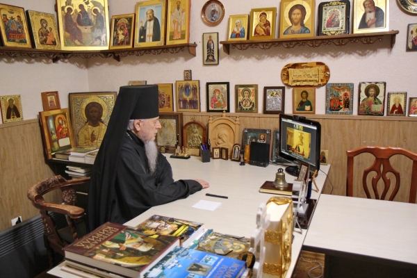 Епископ Василий принял участие в Архиерейском Совете Архангельской митрополии