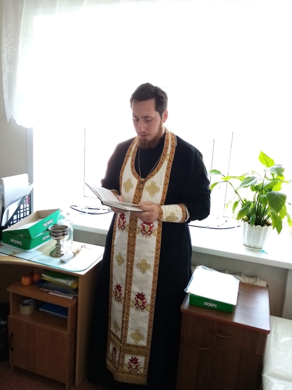 Иерей Георгий Акулин освятил Вельский психоневрологический интернат
