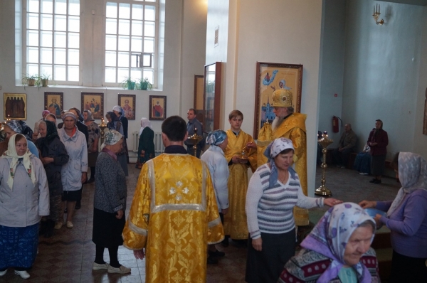 Епископ Василий совершил Всенощное бдение накануне памяти святых отцов шести Вселенских Соборов