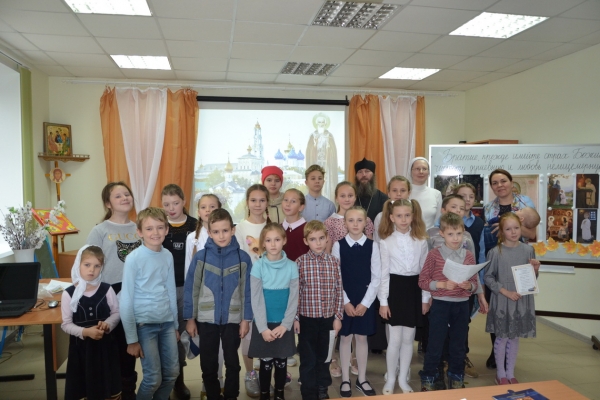В Воскресной школе при Свято-Стефановском храме г. Котласа начался новый учебный год