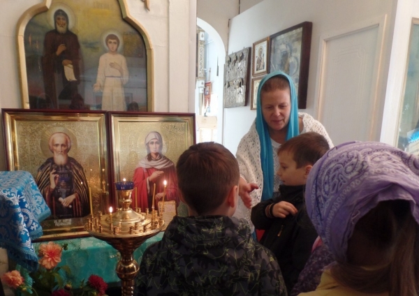 Вельские первоклассники побывали на встрече-экскурсии «Введение в храм»