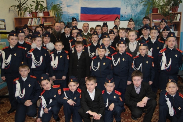 В Красноборске состоялось встреча с начальником отдела патриотического воспитания Александром Завериным