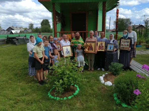Храм прп. Сергия Радонежского в Илезе отметил Престольный Праздник