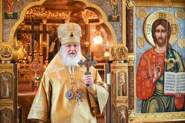 Патриаршая проповедь в Неделю 21-ю по Пятидесятнице после Литургии в Александро-Невском скиту