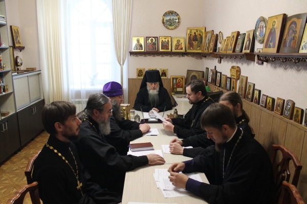 В Коряжме состоялось собрание руководителей отделов Котласской епархии