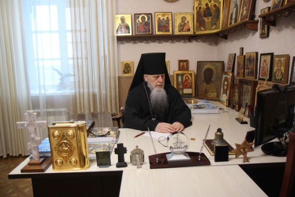 Епископ Василий принял участие в первом в 2025 году заседании Архиерейского совета Архангельской митрополии