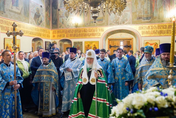 Патриаршая проповедь в праздник Казанской иконы Божией Матери после Литургии в Казанском соборе на Красной площади города Москвы